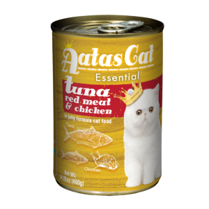 AATAS CAT ESSENTIAL TUNA RED MEAT AND CHICKEN 400G