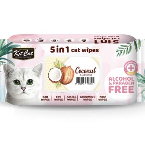 KIT CAT 5 IN 1 WIPES-COCONUT