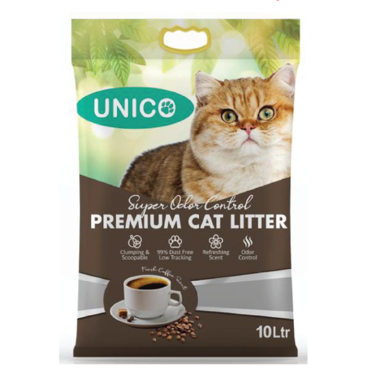 UNICO PREMIUM LITTER-COFFEE 10L