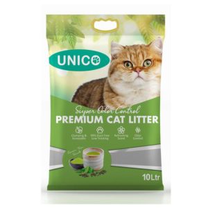 UNICO PREMIUM LITTER-GREEN TEA 10L