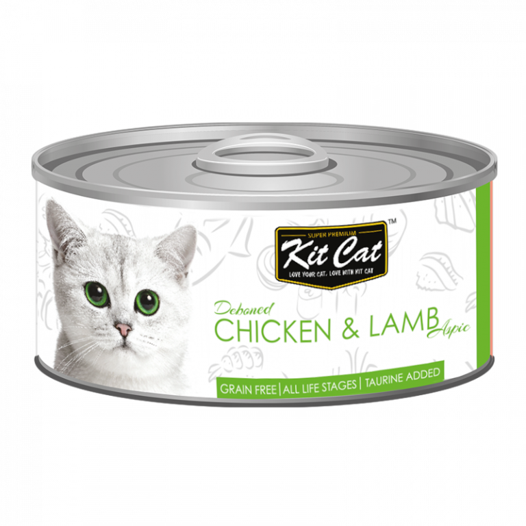 KIT CAT DEBONED CHICKEN WITH LAMB TOPPERS 80g